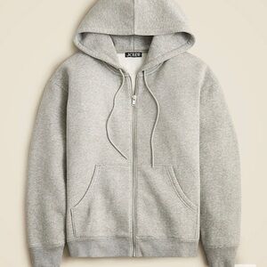 Jcrew Heritage Fleece Zip Up Hoodie Gray Size 3X